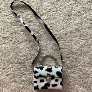 Mini Cow Print Crossbody Bag